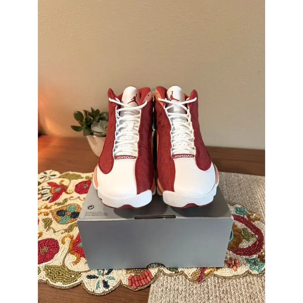Jordan 13 Retro Dune Red Terra Blush White Fire Premio Bin23 Gym DJ5982 601